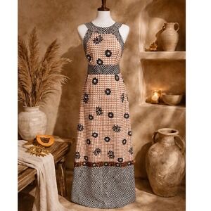 Vintage Malia Maxi Dress Prairie Cottagecore Boho Resort Milk & Honey